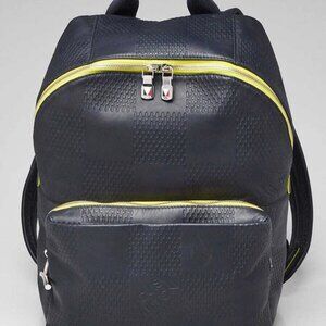 Louis Vuitton Blue Damier Infini Ebmossed Leather America's Cup 2017 Apollo ...